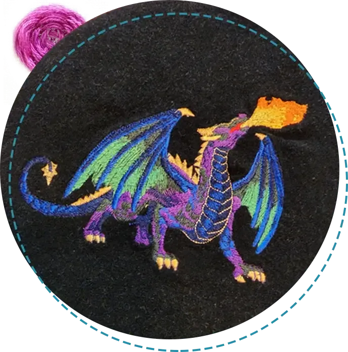 honahlee-left-img Technician operating embroidery equipment custom embroidery service in Lacey